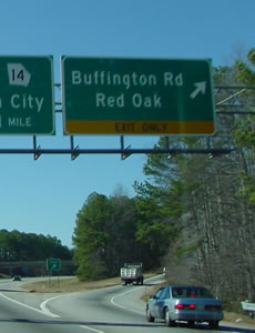 South Fulton Parkway in Georgia